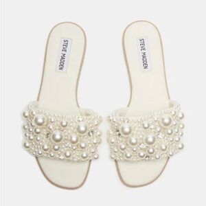 Steve Madden Pearl Slides